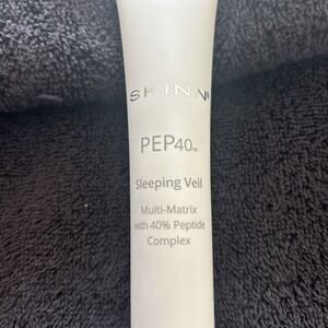 Skinn Cosmetics PEP40 Sleeping Veil Overnight Treatment Gel  2 oz  New &‎ Sealed